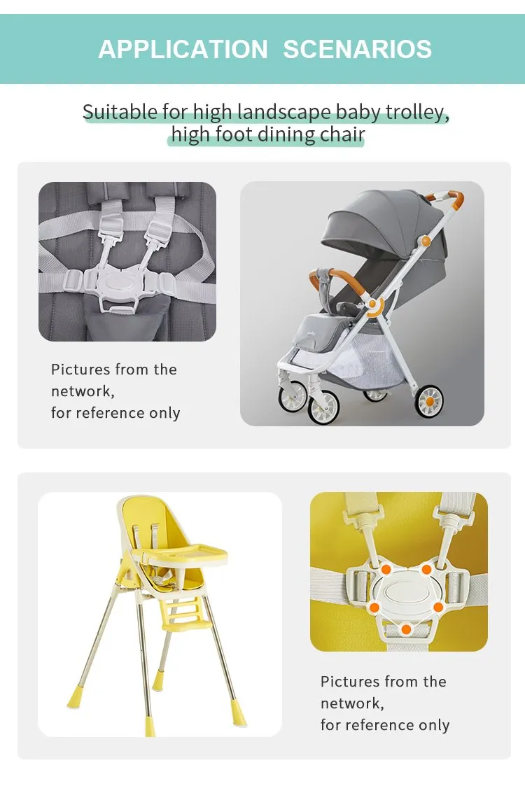 ZA-149a（）_04 Adjustable Harness Baby Safety Strap Belt for Stroller