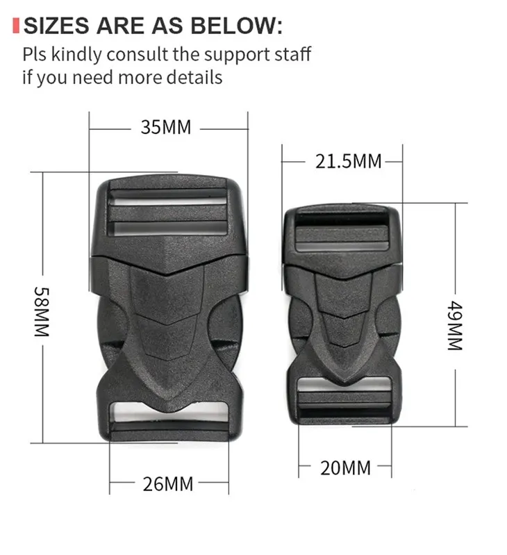 Mountaineering Bag Side Release Buckle